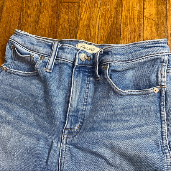 Madewell 10” High Rise Skinny Jeans Hamden Wash SZ 29 AF 685 - Picture 3 of 10